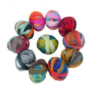 Acidproof Durable Cotton And Acrylic Blend Yarn , Anti Bacteria Wool Mix Yarn