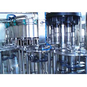 China High Precision Soda Bottling Machine With Plastic Cap In Cola Filling Plant supplier