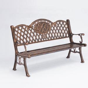 China Park Street Furnitures EN840 Cast Aluminium Garden Bench supplier