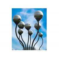 China 300cm High Modern Stainless Steel Landscape Art Sculpture on sale