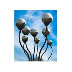 China 300cm High Modern Stainless Steel Landscape Art Sculpture supplier