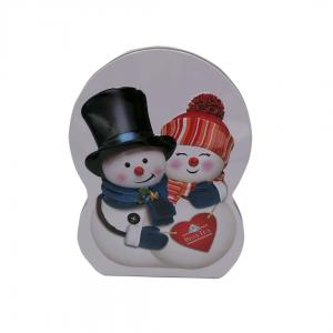 High End Snowman Tins For Christmas Danish Butter Cookies Tins Holiday Gift Tin Boxes