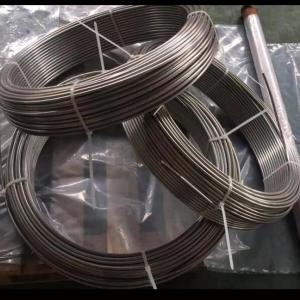 China Seamless 304 316L Stainless Steel Coil Tubing For Industrial Heat Exchanger supplier