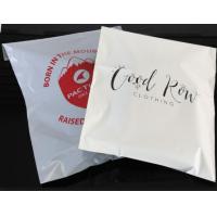 China Strong Adhesive Tear Proof Plastic Pouch Packaging Custom Poly Mailers For Garment on sale