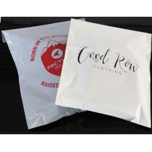 China Strong Adhesive Tear Proof Plastic Pouch Packaging Custom Poly Mailers For Garment supplier