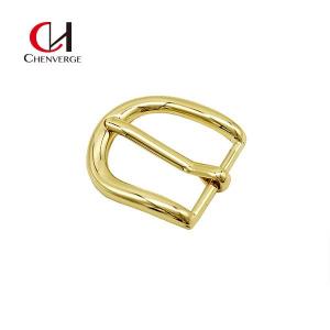 China Antirust 25mm Gold Metal Buckle , Anti Corrosion Belt Pin Buckle supplier