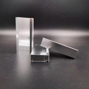 Libya Kitchen Cabinet Anodized Aluminium Profiles With Silver Glossy