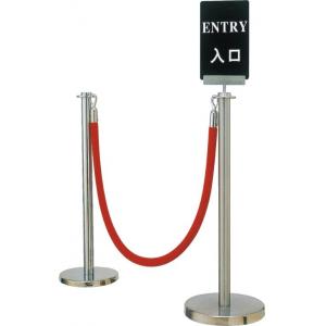 Hotel Lobby Railing Stand Stainless  Steel Cable Railing Posts