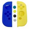 Protective Shock Proof HOXC Silicone Mixed Colors Compatible Protective Case for OLED Switch and Joy-Con Controller with 13 Thumbstick Covers