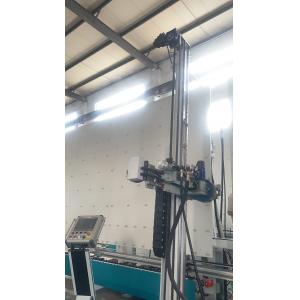 Two Sealant Pumps Insulating Glass Sealing Machine For Glue Application