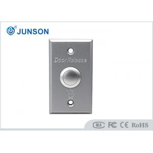 Keyless Door Mag Lock Release Button Weatherproof With Aluminum Panel