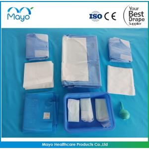 China CE&ISO13485 Sugery supplies disposable Cesarean Section pack with sterilization supplier