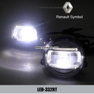 Renault Symbol car front fog light LED DRL daytime driving lights aftermarket