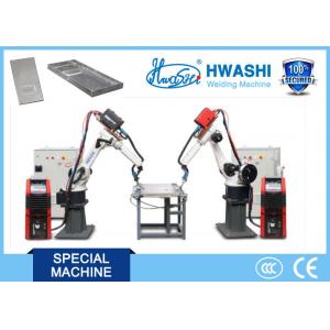 China Mig Aluminum Industrial Robotic Arc Welding Machine , 6 Axis Aluminum Chair Welding Robot supplier