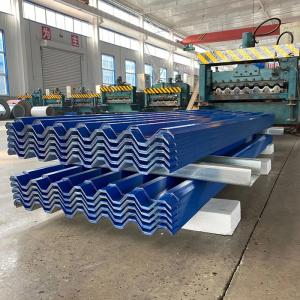 China Class C1 Anti Corrosion Color Coated 18 Gauge Corrugated Metal Steel Panels supplier