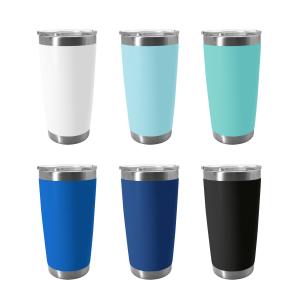 China Hot Cold Stainless Steel Vacuum Mug , Stainless Steel Coffee Cup Pantone Color supplier