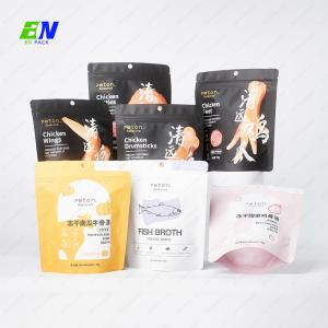 Factory Price Wholesale Plastic Stand Up Pouch With  Zipper  For Pet Food