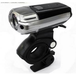China XPG LED Cree Front Bike Light , Helmet Velcro Strap Bicycle Lights Usb Rechargeable supplier