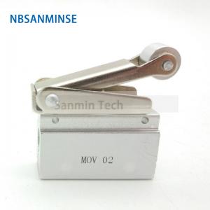 China NBSANMINSE MOV 1/8 G Thread Mechanical Valve Pneumatic Control Air Valve Roller push selection for Package machine Autom supplier