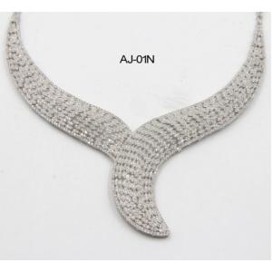 Y 925 Sterling Silver Name Necklaces Choker 21K Gold Custom