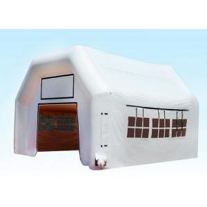 White Inflatable Event Shelter Outdoor Games Large Inflatable Tent