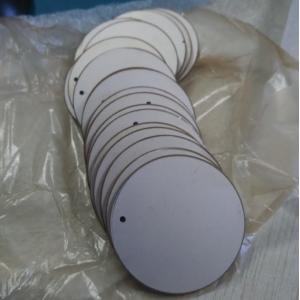 China High Efficiency Pzt Piezo Ceramic Plate For Humidification Beauty Instrument supplier