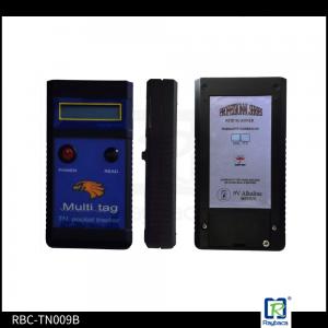 Blue Rectangular Handheld RFID Reader Tag Reader For Asain Arawana rare fish