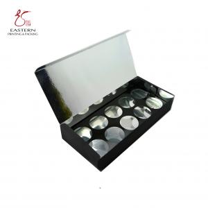 China Eco Friendly Mirror Silver Cardboard Cupcake Paper Box Custom Logo supplier