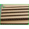China Durable B Flute Brown Corrugated Paper Sheets &amp; Pads 125gsm + 100gsm wholesale