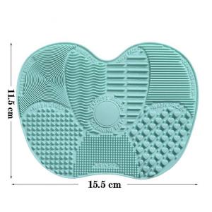 China Silicone Makeup Brush Cleaner Pad ODM Brush Gel Cleaning Mat supplier