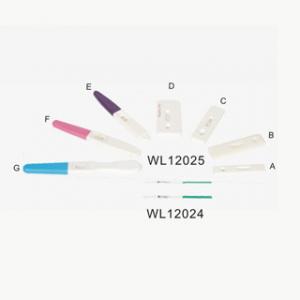Midstream, Cassette STRIP 25mIU / ml HCG Urine Pregnancy Test For Medical Disposable WL12025; WL12024