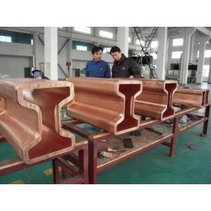 Standard H Beam Copper Mould Tube Tubing  Customised Sizes Copper Rectangular