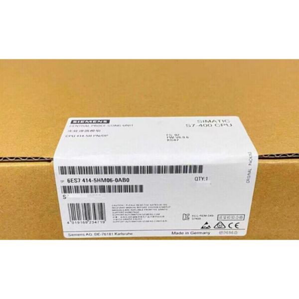 SIEMENS 6ES7414-5HM06-0AB0 SIMATIC S7-400H, CPU 414-5H, unidad de procesamiento central para S7-400H y S7-400F/FH