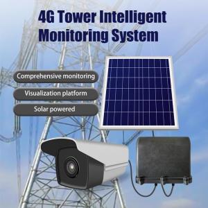 China Grid Tower Solar Intelligent Monitoring Camera System 4G LTE 18000 mAH Long life Working supplier