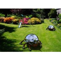 China Large Stainless Steel Sculpture Artists Metal Animal Insect Sculpture Garden on sale