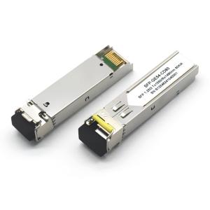 China GPON PON 10G DWDM SFP 80KM モジュール 10G データレート 1310nm FTTH 5G ネットワークの波長 80km 距離 SM オプティカルトランシーバー wholesale