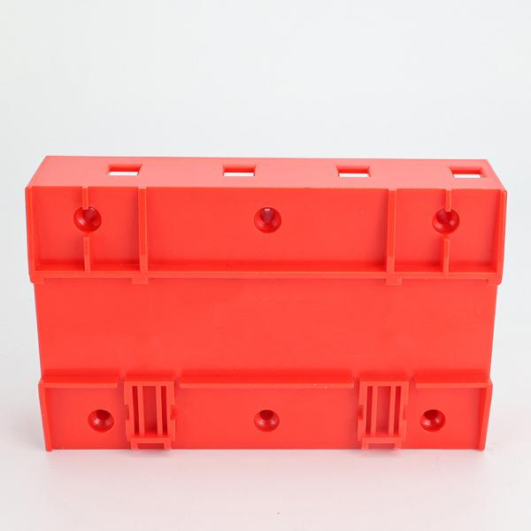 Temperature Resistance Plastic Injection Molding Parts With MT11010 Texture Surface Finish Red