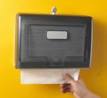 O distribuidor do tecido de toalete público do distribuidor de toalha de mão dobra o distribuidor do papel