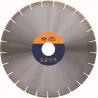 China Silver Brazed 18 / 20 Inches Diamond Circular Saw Blade Granite 50 / 60mm Arbor wholesale