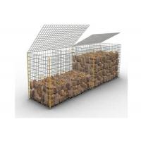 China Galfan Landscaping Stone Decorative Welded Mesh Gabions , Welded Gabion Cages on sale