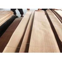 China Quarter Cut Brown Ash Wood Veneer Sheets For Furniture Plywood on sale