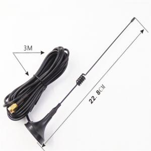 2.4G Wifi 9dbi Omni Magnetic Base Antenna SMA Male Connector With 3m RG174 Cable