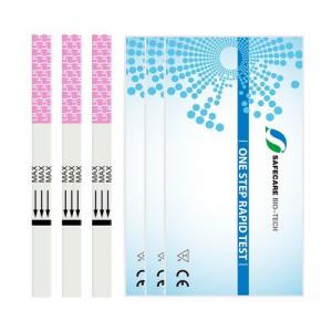Rapid Home Use Medical Lh Ovulation And Pregnancy Test Strip One Step