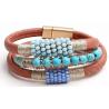 jewellery spring and summer new collection leather magnetic bracelet, fashion