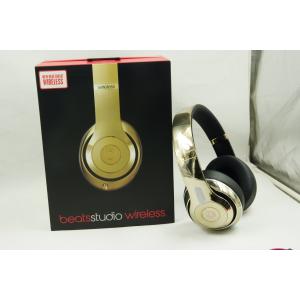 China 2016 New Beats Studio Wireless Gold Plated Limited Edition Bluetooth Headphone supplier
