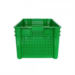 China Second Hand Plastic Crate Mould for Strong Stackable Crates 640*420*305mm supplier