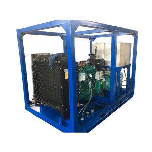 75KW Industrial Pressure Washing Equipment For Heat Exchanger Pipes Cleaning 350bar