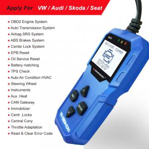 China Autophix V007 Konnwei KW350 Audi OBD2 Scanner SRS Air Bag Diagnostic Tools supplier