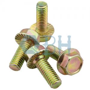China Carbon Steel B18.2.1 GR2 Flanged Hex Head Bolt supplier