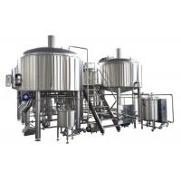 China 35HL 4 BBL Brewing System SS304 Fabrication Steam Heating For Mashing Process on sale